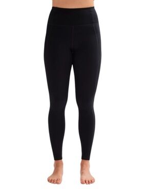 Girlfriend Collective High Rise Compressive Leggings in Black Size Large